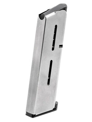 Wilson Combat 47OXCHV 1911 6rd Detachable w/ Lo-Profile Steel Floor Plate 45 ACP+P Stainless Steel