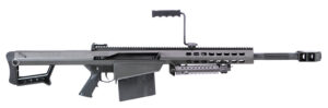 Barrett 13318 M82A1 50 BMG 10+1 20" Chrome-Lined Fluted Barrel, Black Cerakote Steel Receiver, Black Fixed Stock w/Sorbothane Recoil Pad, M1913 Optics Rail, Includes Hard Carry Case