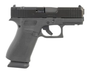 Glock UX4350203FRMOS G43X MOS 9mm Luger 15+1 3.41" Black GMB Barrel, Black Steel Serrated w/Optic Slide, Black Polymer Frame w/Accessory Rail, Ambidextrous, USA Made